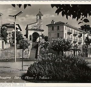 55948  -- CARTOLINA d'Epoca - LAGO MAGGIORE:  Suna  1965