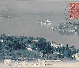 55961  -- CARTOLINA d'Epoca - LAGO MAGGIORE:  Stresa 1907