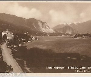 55963  -- CARTOLINA d'Epoca - LAGO MAGGIORE:  Stresa