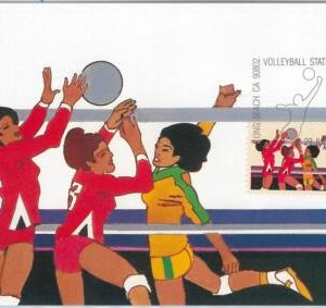 54284 - USA -  POSTAL HISTORY: MAXIMUM CARD - 1984  OLYMPICS Volleyball