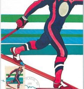 54287 - USA - POSTAL HISTORY: MAXIMUM CARD - 1984  OLYMPICS Cross-country skiing