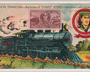 51500  - USA -  POSTAL HISTORY: MAXIMUM CARD - 1950  Casey Jones -  TRAINS