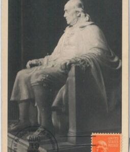 51502  - USA -  POSTAL HISTORY: MAXIMUM CARD - 1950  Benjamin Franklin POLITICS
