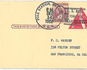 13153 - USA - POSTAL STATIONERY - ANTARCTIC STATION - 1960 POLAR