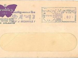 16457- USA - POSTAL HISTORY - RED POSTMARK on COVER 1942 - TEXTILES BUTTERFLIES