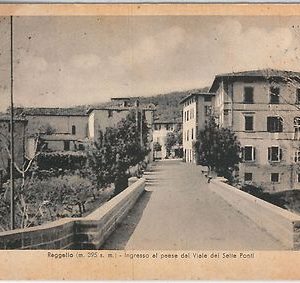 49544   CARTOLINA d'Epoca - FIRENZE provincia - Reggello 1953
