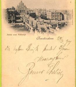 ad2047 - NETHERLANDS - VINTAGE POSTCARD  - Amsterdam - 1997