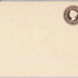 48967 - INDIA - POSTAL STATIONERY COVER : Higgings & Gage # 1e - RARE!!