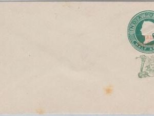 48972 - INDIA: Indian states GWALIOR - POSTAL STATIONERY COVER : H & G # 4a