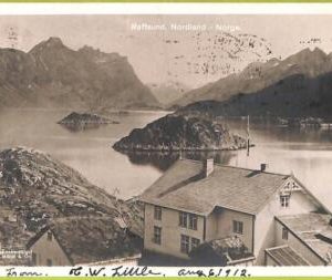 ad1907 - NORWAY - VINTAGE POSTCARD - Raftsundet - 1912