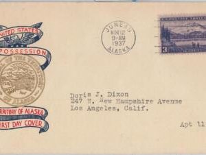 56431 - USA United States - POSTAL HISTORY: SCOTT # 800 on FDC COVER 1937