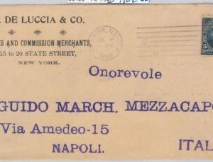 56428 - USA United States - POSTAL HISTORY: SCOTT # 281 on COVER  to ITALY 1902