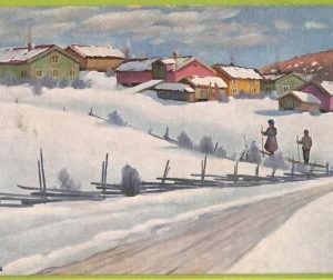 ad2022 - NORWAY - VINTAGE POSTCARD - 1920