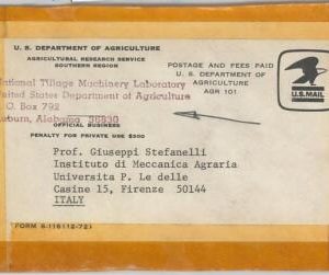 59881 -  USA - POSTAL HISTORY: AGRICOLTURE DEPARTMENT special postmark OFFICIAL