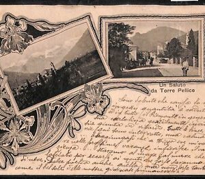 ab3908 -  CARTOLINA  D'EPOCA - Torino  Provincia  -  Torre Pellice