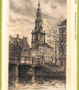 ad2049 - NETHERLANDS - VINTAGE POSTCARD  - Amsterdam