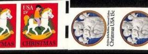 94807f -  USA - STAMPS - SC #  1768-69 IMPERF PAIR - MNH Christmas TOYS