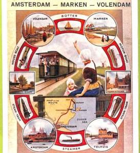 ad2048 - NETHERLANDS - VINTAGE POSTCARD  - Amsterdam