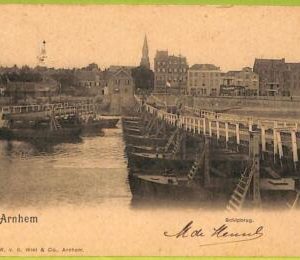 ad2038 - NETHERLANDS - VINTAGE POSTCARD  - Arnhem - 1904