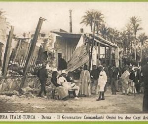 af6036 - LIBYA - VINTAGE POSTCARD - Derna -  Italo-Turkish war