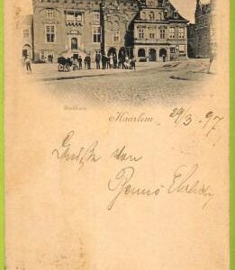 ad2136  - NETHERLANDS - VINTAGE POSTCARD  - Haarlem - 1997