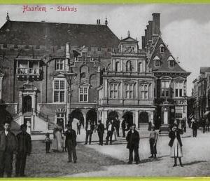 ad2140  - NETHERLANDS - VINTAGE POSTCARD  - Haarlem, Stadhuis - 1906