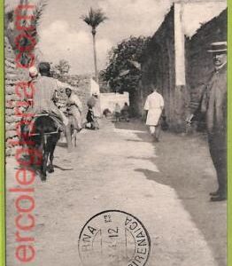 af6019 - LIBYA - VINTAGE POSTCARD - Derna - 1912