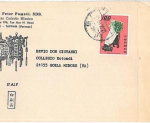 30490 - CHINA TAIWAN - POSTAL HISTORY - COVER to ITALY