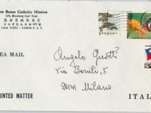 62332 - CHINA Taiwan - POSTAL HISTORY: COVER to ITALY 1990 - BUTTERFLIES