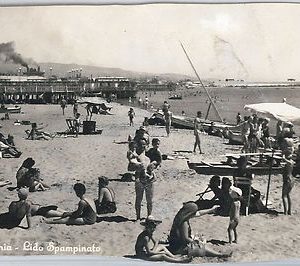 44214  CARTOLINA d'Epoca - CATANIA Città - LIDO SPAMPINATO