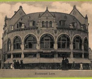 ad2130  - NETHERLANDS - VINTAGE POSTCARD  - Restaurant Loos - 1914