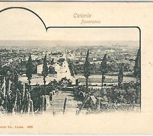 44221   CARTOLINA d'Epoca - CATANIA Città - PANORAMA