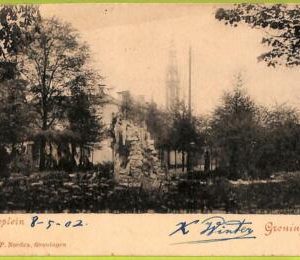 ad2117  - NETHERLANDS - VINTAGE POSTCARD  - Groningen - 1902