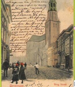 ad2120  - NETHERLANDS - VINTAGE POSTCARD  - Groningen