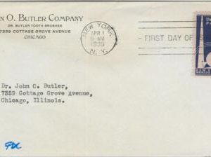 65626 UNITED STATES USA -  FDC COVER  1939: Scott   # 853 - NY World Fair