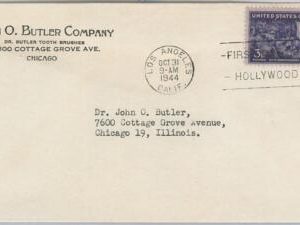 65631 - UNITED STATES USA -  FDC COVER  1944: Scott   # 926  - CINEMA