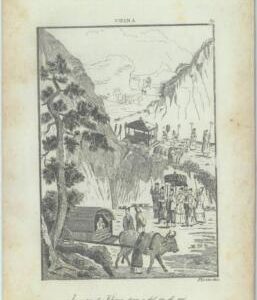 84894 - CHINA  - VINTAGE Italian Engraving - 1800's