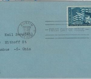 65636 - UNITED STATES USA -  FDC COVER  1945: Scott   # 938  - TEXAS
