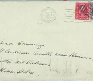 67249 - USA - Postal History - COVER for Camillo Caccia Dominioni  VATICANO 1935