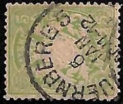 94907 2cA - GERMANY Bayern  - STAMP  -  Michel  #  70 - USED