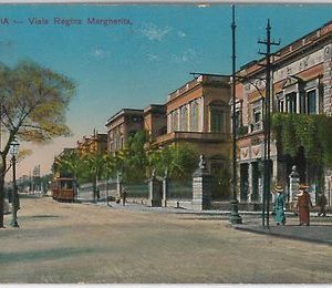 44262   CARTOLINA d'Epoca - CATANIA Città - VIALE REGINA MARGHERITA