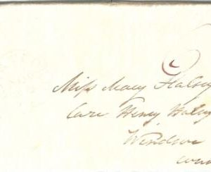72348  - UNITED STATES USA - PREPHILATELIC Cover: HARTFORD, CT 1800's  - 6 cnts