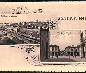 ab3953 -  CARTOLINA  D'EPOCA - Torino  Provincia - Venaria Reale