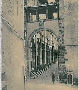 31960   CARTOLINA d'Epoca AREZZO città - LOGGE VASARI