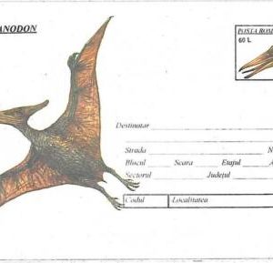 16376 - ROMANIA  - POSTAL STATIONERY - HISTORY, PREHISTORY,  DINOSAURS