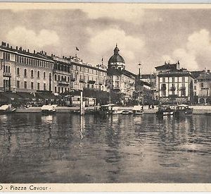 40247  CARTOLINA d'Epoca - COMO Città : PIAZZA CAVOUR