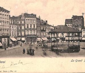 ab10008 - BELGIUM - Carte Postal Ancienne VINTAGE  POSTCARD - Charleroi- 1904