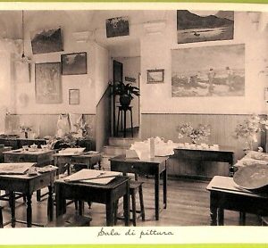 aa9198 CARTOLINA D'EPOCA  GENOVA Città : Sala di pittura