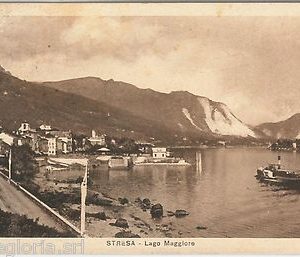 55966  -- CARTOLINA d'Epoca - LAGO MAGGIORE:  Stresa  1927