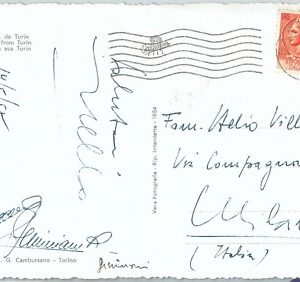 73029  - AUTOGRAFO su Cartolina -  CYCLING Ciclismo :  Raphaël Géminiani  1955